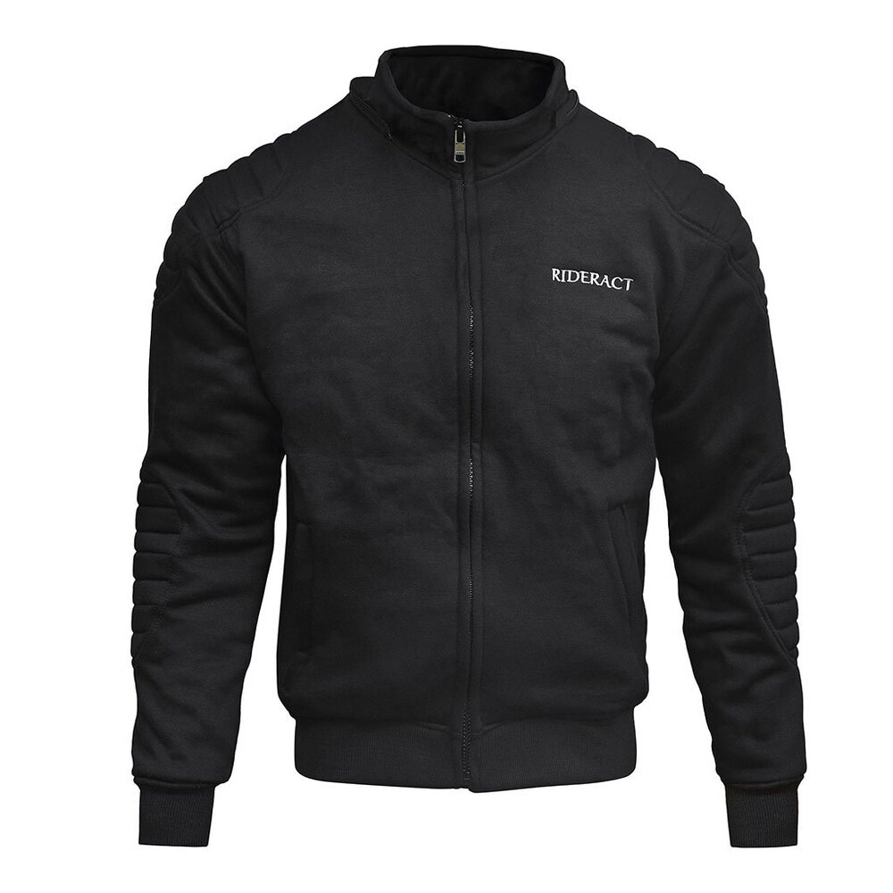 RIDERACT® Riding Performance Sweater Fiber Lined Motorbike Protective Jacket NEW